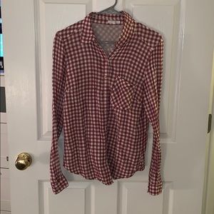 Maurices button up plaid